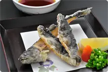 岩魚の唐揚げ（いわなのからあげ） 