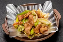 けいちゃんの味噌醤油焼き B級グルメの岐阜県代表。飛騨味噌と醤油にじっくりと漬け込んだ濃厚なこの味。