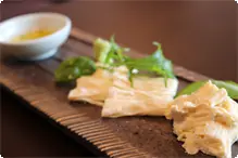 日光生湯波の刺身 