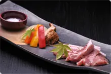 朝日豚ステーキ 