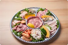 BBQ食材セット2~3人前（並） BBQお肉セット（並）（有料）イメージ