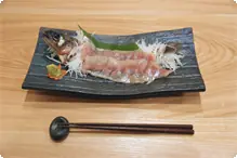 岩魚のお刺身　1尾（約2人前） 岩魚のお刺身