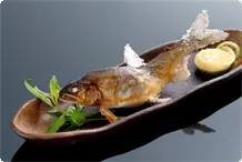 天然鮎塩焼き 天然鮎塩焼き