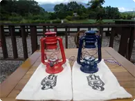 レトロ調LEDランタン レトロ調のLEDランタン
