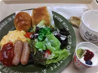 朝食プレート 