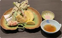 SEASONAL 　VEGETABLE　TEMPURA 