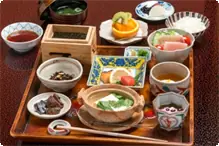 朝食（吉井旅館） 