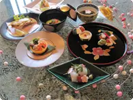 会席料理（夕食・吉井旅館） 