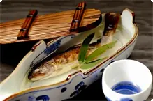 骨酒（山女又は岩魚） 