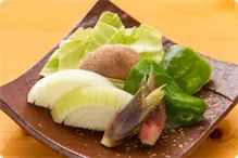 [炭火焼]野菜１人前 