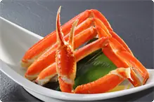 追加料理　津合蟹 