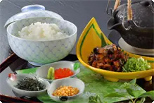 追加料理　うなぎ茶漬け 