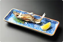 岩魚の塩焼き 