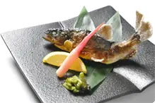 岩魚の塩焼き 