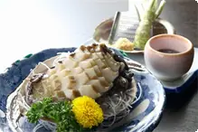 あわびのお刺身 