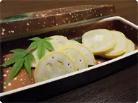 辛子蓮根 