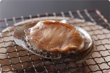 アワビ踊り焼き 