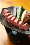 飛騨牛（5等級）陶板焼き 