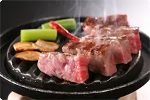 但馬牛ステーキ（100g ） 要事前予約。当日注文は出来ません。