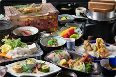 Tsubakikan limited upgrade season banquet,
Kaiseki cuisine that feels the four seasons with plenty of seasons.
We will prepare it wholeheartedly.