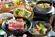 【春の華】国産牛陶板焼きをメインにたけのこなど春の旬の食材をふんだんに使用した春限定会席料理