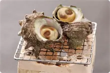 サザエの壷焼き（一皿2個入り） 