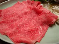 飛騨牛しゃぶしゃぶ専用　牛1.5倍 飛騨牛しゃぶしゃぶ
冬期平日限定で、500円の追加料金で、メインの飛騨牛料理を『しゃぶしゃぶに』できます