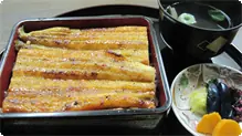 うな重（夕食・吉井旅館） 