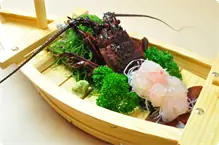 伊勢えびのお造り 伊勢えびのお造り