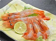 甘エビお造り 