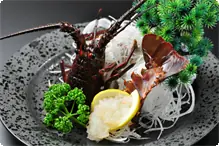 伊勢海老のお刺身 