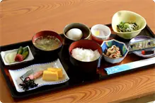 【朝食に】コシヒカリ御膳 