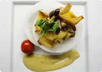 アワビのステーキ　 